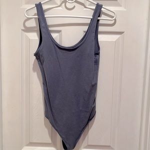 Abercrombie & Fitch Steel Blue Bodysuit